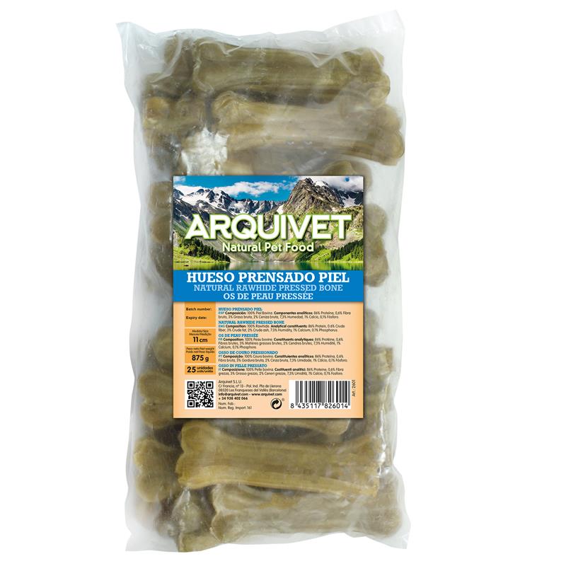 Bolsa ARQUIVET_HUESO_PRENSADO_PIEL 11 cm