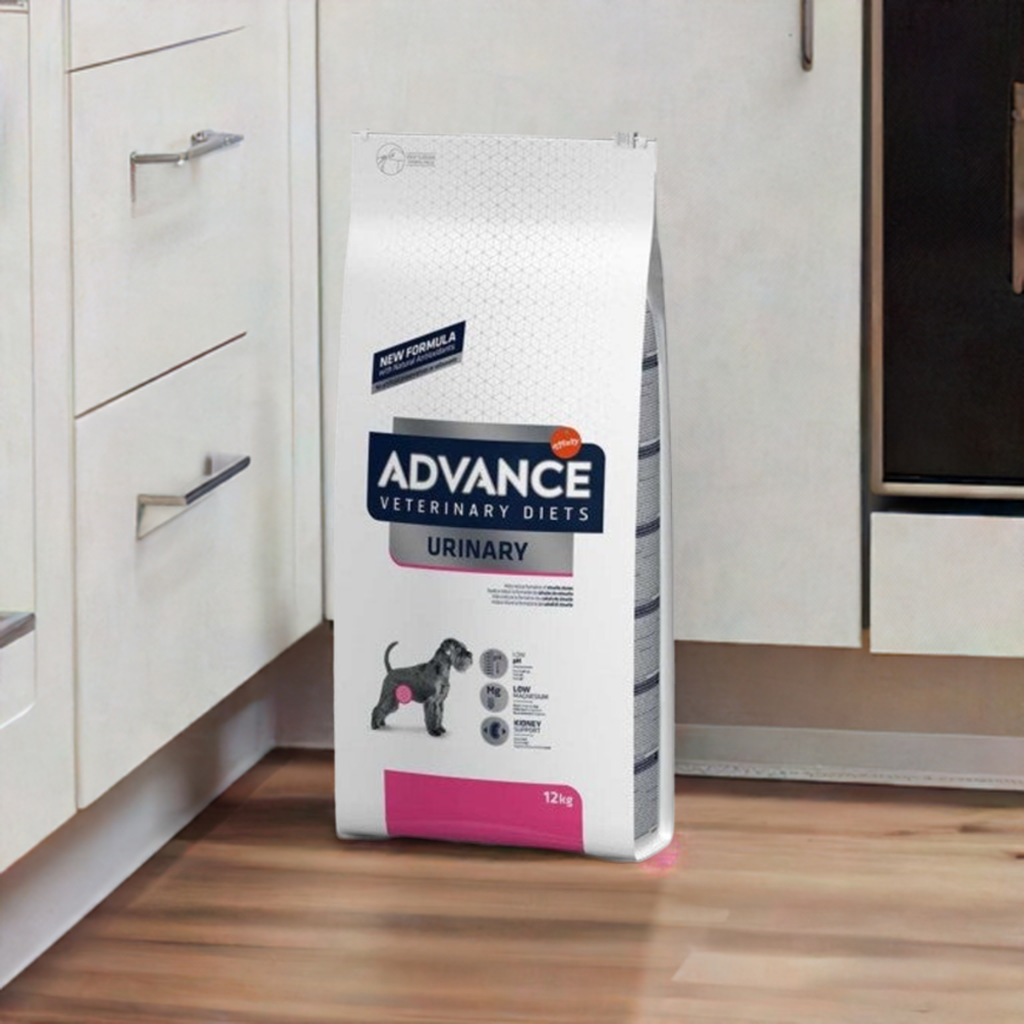 Advance Urinary es una comida hecha con mucho cuidado para perritos que necesitan un apoyo especial para su sistema urinario. ¡Esta bolsa de 12 kilos les dará mucho cuidado!