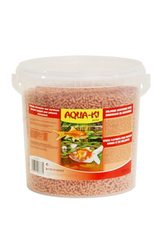 AQUA-KI ROJO ESTANQUE 10 LTS./ 0,8 KG.