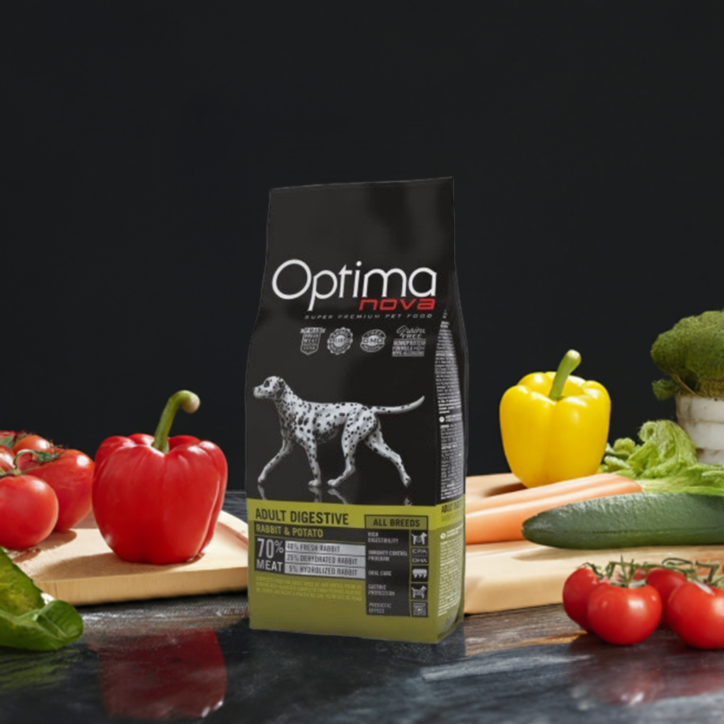 bolsa OPTIMA NOVA ADULT DIGESTIVE de 12 KG.