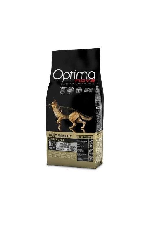 bolsa OPTIMA NOVA MOBILITY POLLO/Arroz 12 KG.