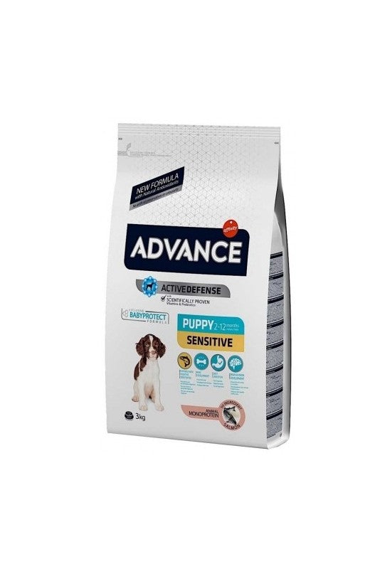 Advance Puppy Sensitive, ¡una bolsita de 3 kilos de comida suavecita para cachorritos con pancitas un poco delicadas!