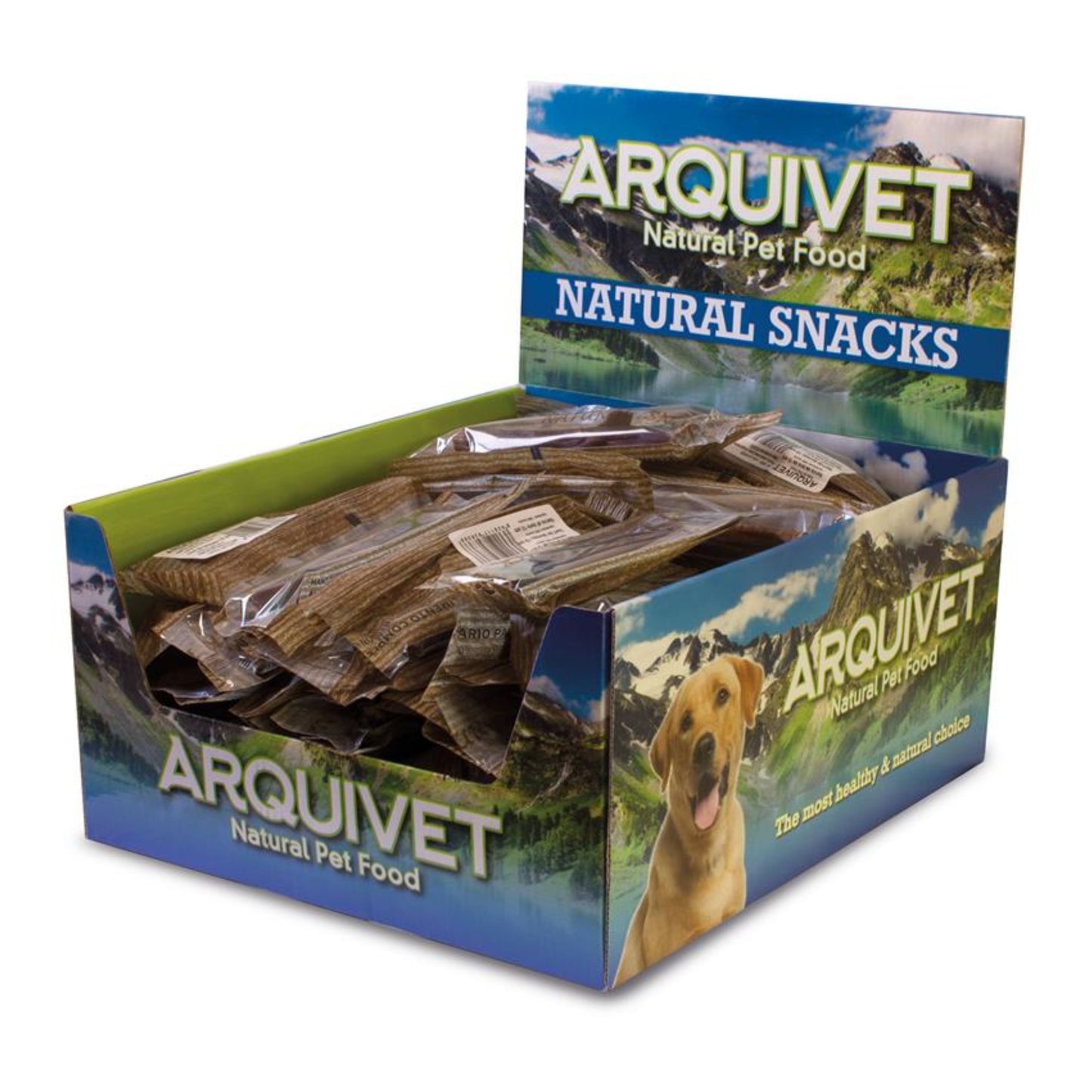 Nervio de toro 12 cm, caja de 75 uds retractiladas – Snack natural para perros, ideal para la salud dental y el entretenimiento