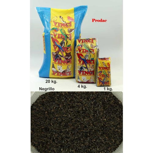 saco NEGRILLO Vinci 25 Kg - Alimento para aves de corral, ideal para mantener la salud y el bienestar de las aves con una fórmula equilibrada