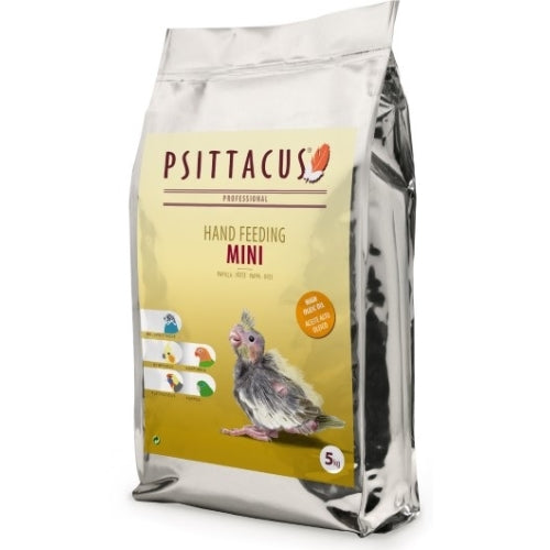 Alimento para aves exóticas Psittacus Papilla Mini 5 kg – Comida para loros jóvenes y en crecimiento