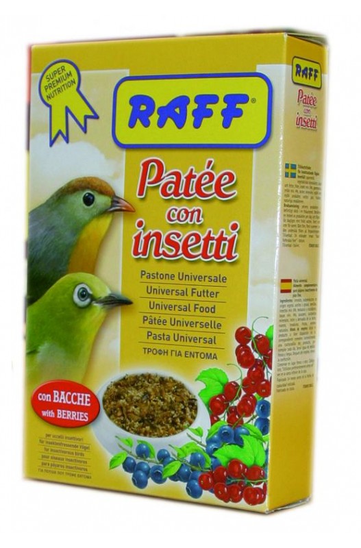RAFF PATEE CON INSECTOS 400 GR. - Botega Mazarol