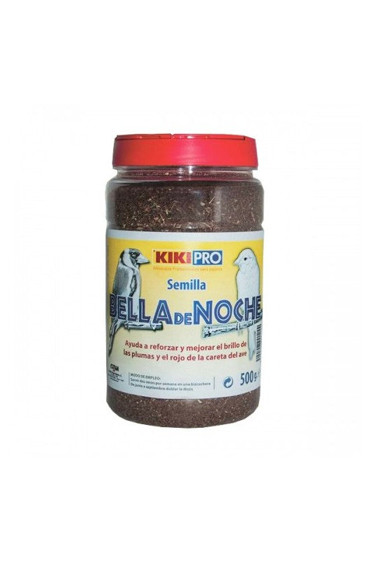 Bella de noche bote 500 gr, planta rica en nutrientes, ideal para complementar la dieta de aves, promoviendo su bienestar y ofreciendo un alimento natural y saludable.