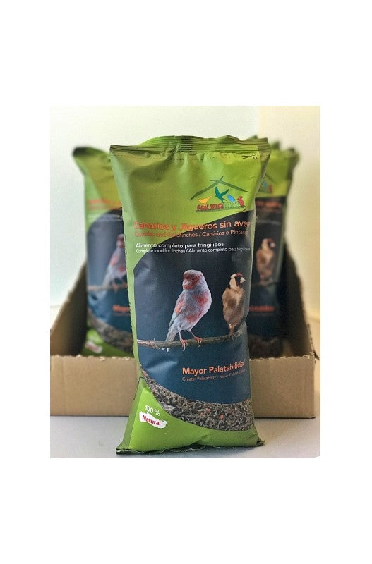 CANARIOS SIN AVENA FAUNAMIX 1 KG. - Botega Mazarol