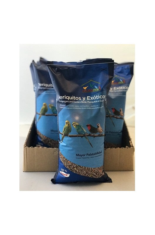 PERIQUITOS Y EXOTICOS Faunamix. 1 KG. - Botega Mazarol