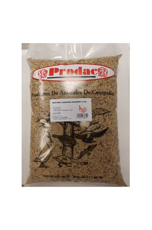CANARIOS GOURMET PRODAC 5 KG.