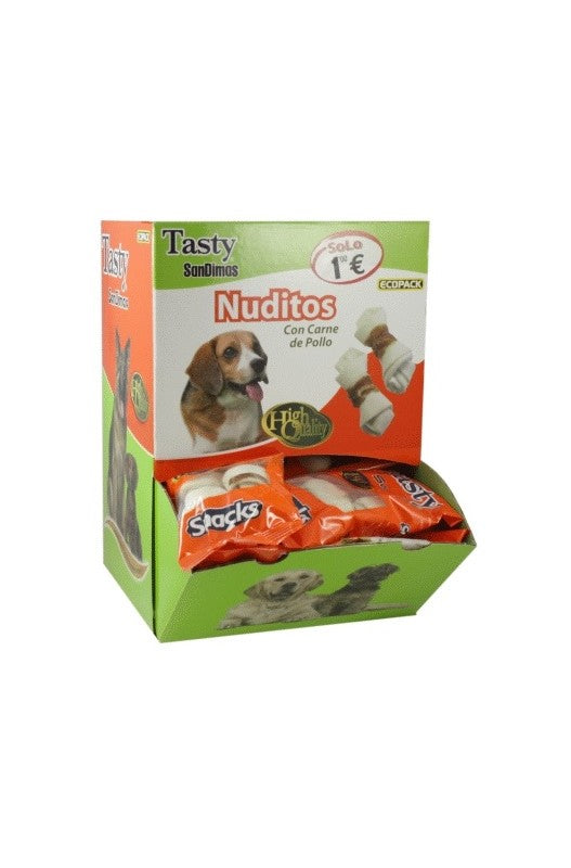 SAN DIMAS NUDITOS CON CARNE Bolsa 2x12 gr. Caja 40 Und. - Botega Mazarol