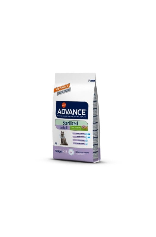 ADVANCE CAT STERILIZED HAIRBALL 1.5 - 3 - 10 KG