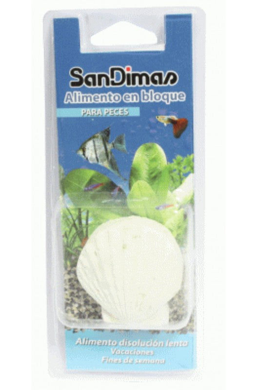 ALIMENTO PECES EN BLOQUE VACACIONES San Dimas - Bloques de alimento para peces, ideales para alimentar a tus peces durante las vacaciones, garantizando su nutrición durante tu ausencia