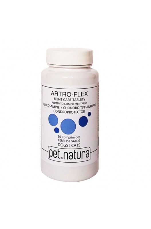 ARTROFLEX Condroprotector 60 Comprimidos – Suplemento para el cuidado de las articulaciones, ideal para mantener la movilidad y bienestar de tu mascota
