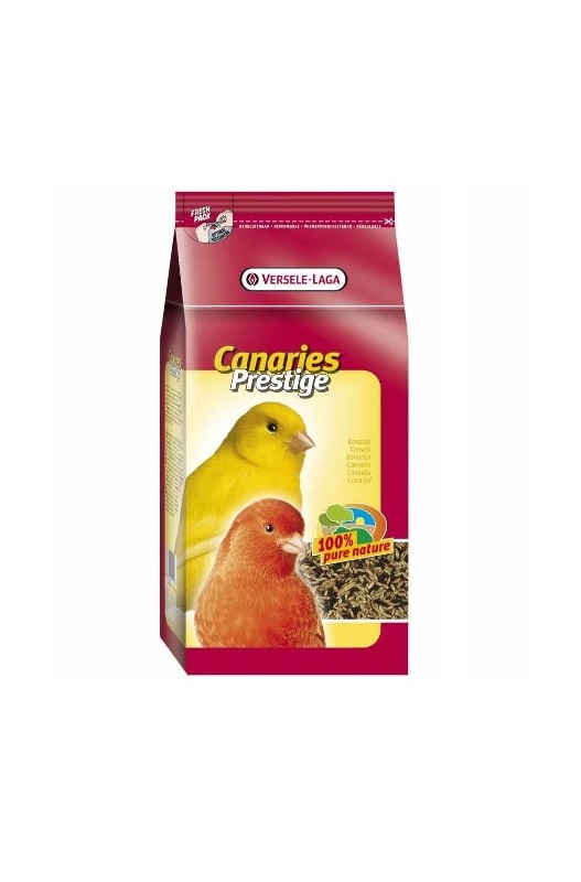 Alimento Prestige para canarios, bolsa de 1 kg.
