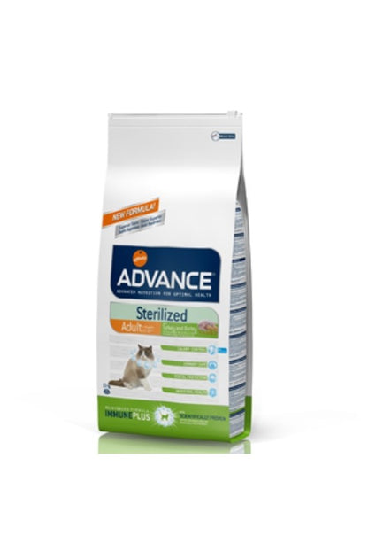 Bolsa Advance cat sterilized 3 Kg
