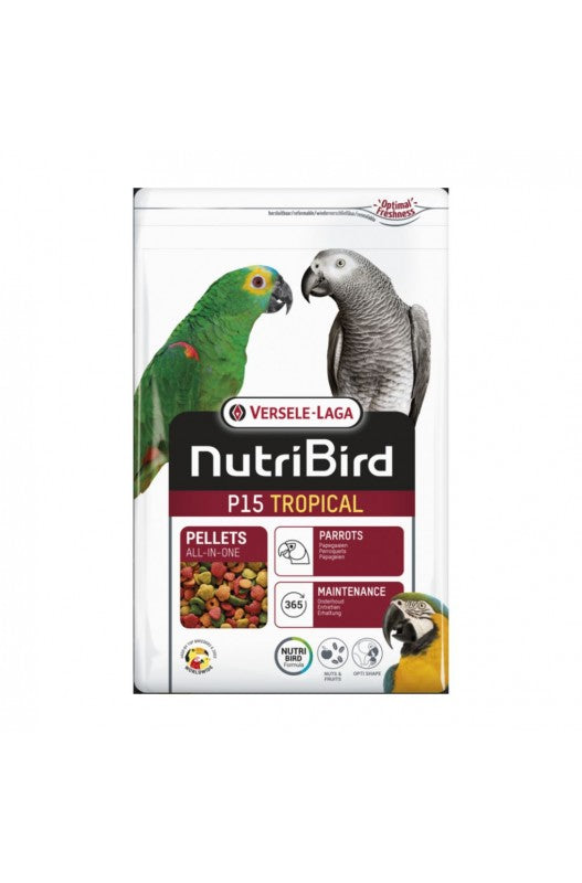 Bolsa NUTRIBIRD P15 TROPICAL 1 KG. VERSELE-LAGA