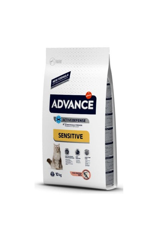 Si tu gato adulto tiene la piel un poco delicada, este Advance de salmón le vendrá genial. ¡Y trae un montón, 10 kilos! ¡Así tendrá comida para rato!
