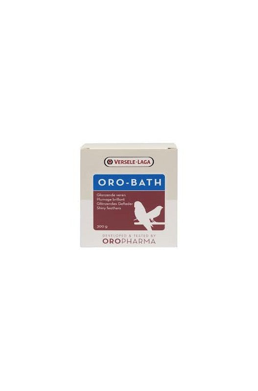 CAJA ORO-BATH 300 GR. SALES DE BAÑO para Aves - Ideal para promover el bienestar y la higiene de las aves