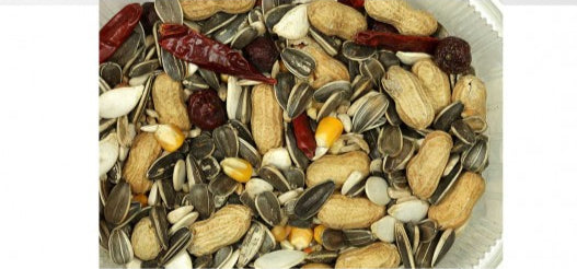 Comida para loros marca Vinci, 15 kilos.
