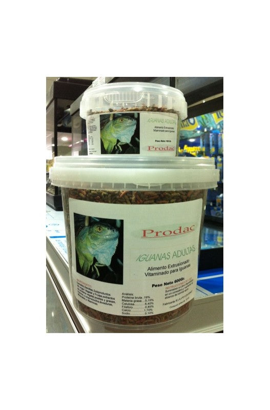Iguana Adulta Prodac, bolsa de 3 kilos. ¡Comida rica para tu iguana grande!


