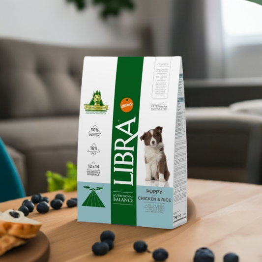 Dale a tu cachorrito Libra PuppyDale a tu cachorrito Libra Puppy. ¡Son croquetas ricas y nutritivas para que crezca fuerte y sano! Bolsa de 3 kilos.

