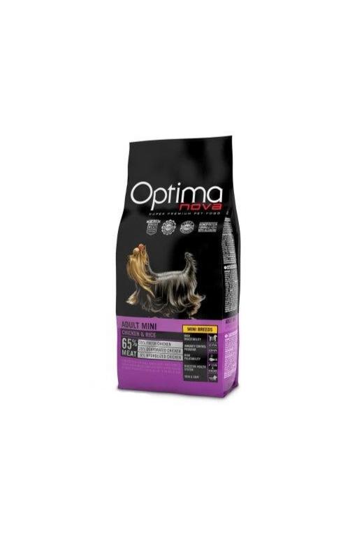 OPTIMA NOVA ADULT MINI POLLO ARROZ 2 KG. - Botega Mazarol