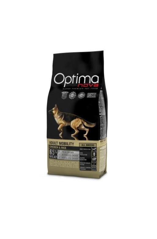 OPTIMA NOVA MOBILITY POLLO/Arroz 2 - 12 KG.