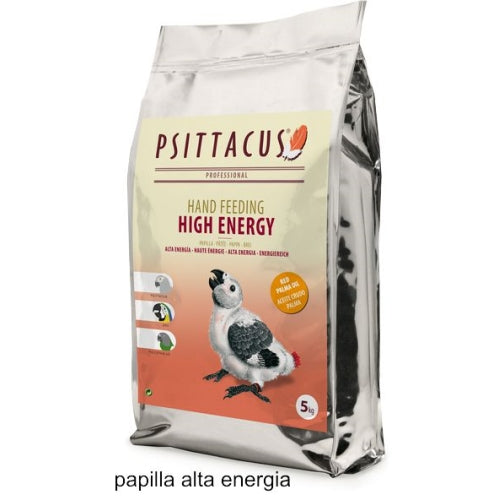 Alimento para aves Psittacus Papilla Alta Energía 5 kg – Comida energética para aves exóticas en crecimiento