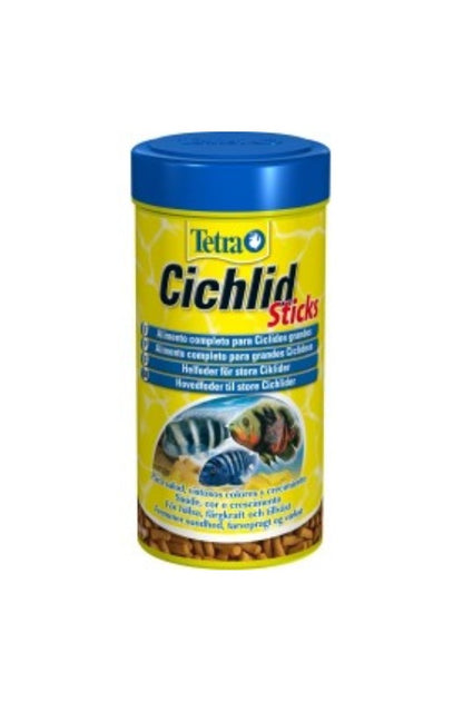 TetraCichlid Sticks, una comida muy buena para que tus peces cíclidos estén fuertes y con unos colores muy bonitos. ¡Bote de 1 litro!
