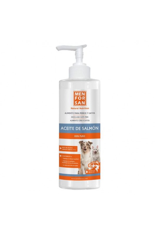 ACEITE DE SALMON 500ml. Menforsan - Botega Mazarol