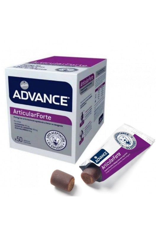 ADVANCE ARTICULAR FORTE 200 g – Suplemento para el cuidado articular de mascotas, formulado para fortalecer articulaciones y mejorar la movilidad