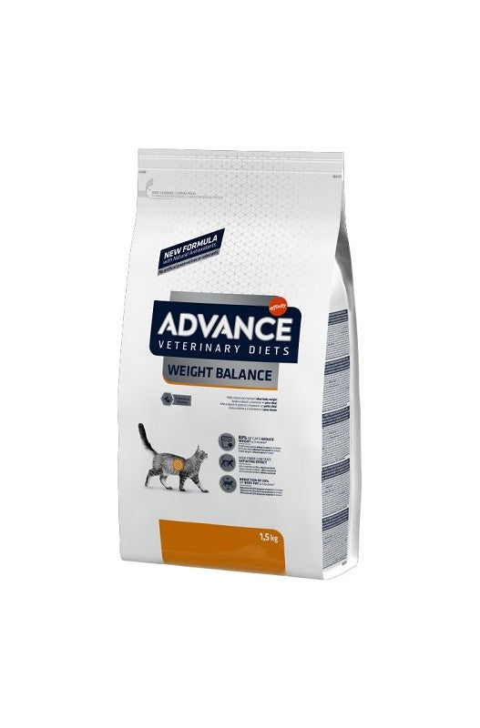 Advance Cat Weight Balance, bolsa de 1.5 kg. ¡Comida completa para ayudar a tu gatito a mantenerse en su peso ideal!


