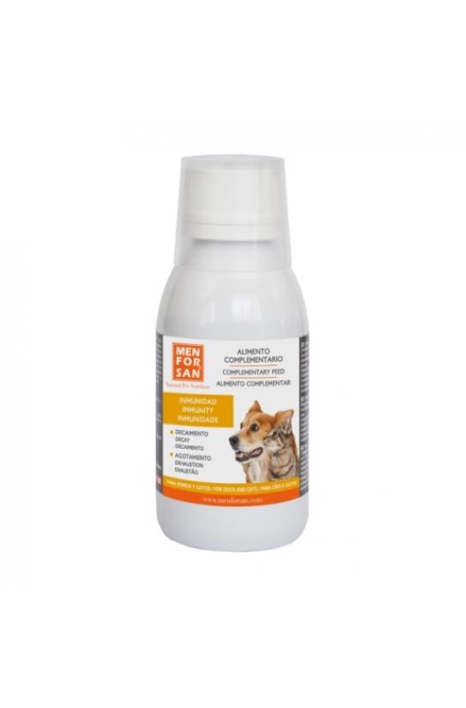 ALIMENTO COMPLEMENTARIO INMUNIDAD 120ml - Suplemento nutricional para fortalecer el sistema inmunológico de tus mascotas, asegurando su salud y bienestar