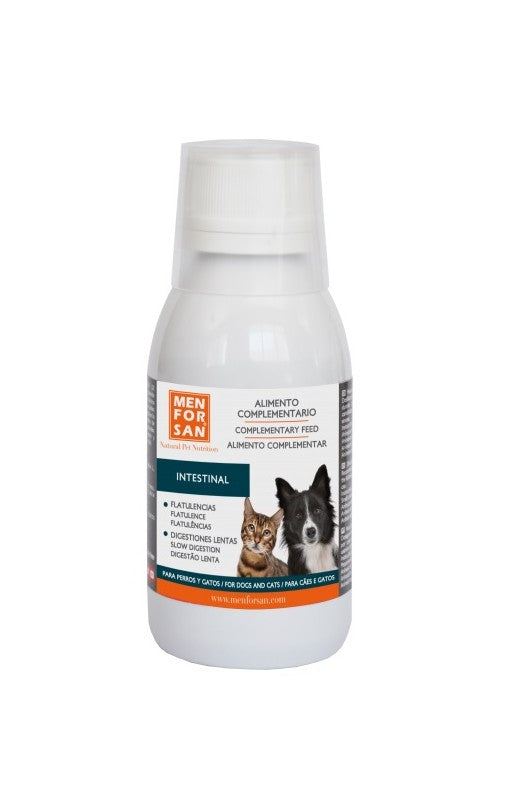 MENFORSAN Alimento complementario intestinal 120 ml – Suplemento nutricional para mejorar la salud digestiva de aves y otros animales