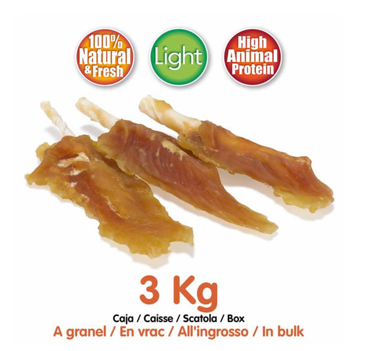 Alitas de Pollo Arquivet 3kg – Snack natural para perros, con ingredientes de alta calidad y sabor irresistible