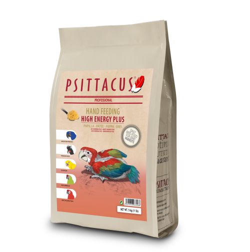 Papilla Psittacus 5 kg – Alimento completo para aves jóvenes y en crecimiento, especialmente diseñado para proporcionar energía y salud.