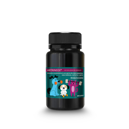 ARTRINEOX Condroprotector - 90 comprimidos, suplemento para el cuidado y fortalecimiento de las articulaciones en mascotas
