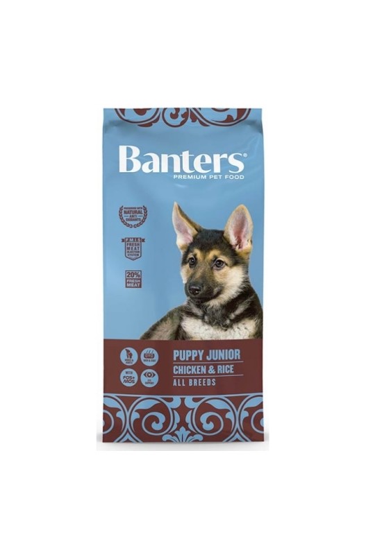 BANTERS DOG PUPPY JUNIOR 3 KG. - Botega Mazarol