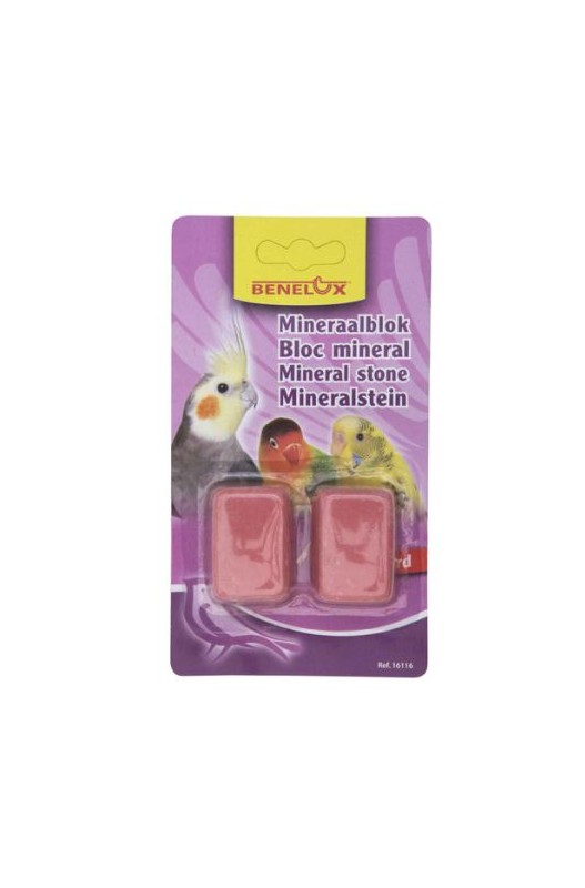 BLOQUE MINERAL NINFAS 2UDS.BENELUX - Botega Mazarol
