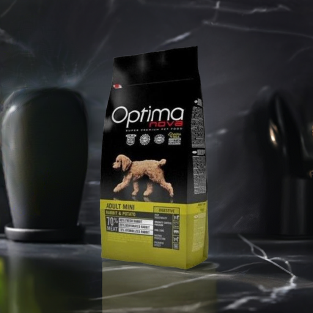 bolsa OPTIMA NOVA ADULT MINI RABBIT PATATA de 2Kg