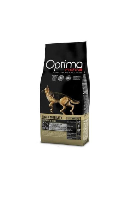 bolsa OPTIMA NOVA MOBILITY POLLO/Arroz 12 KG.