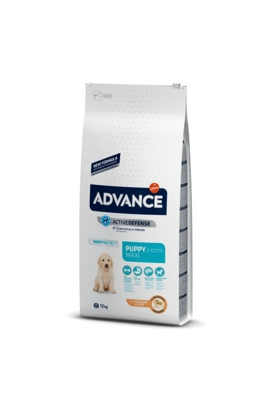 Advance Puppy Maxi, ¡una bolsa grande de 12 kilos de comida especial para cachorritos grandes!
