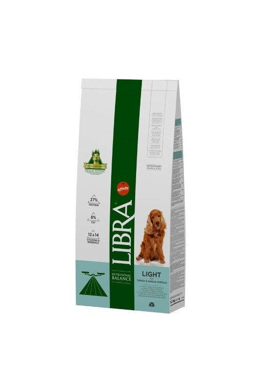 Comida para perros Libra Light en saco de 12 Kg
