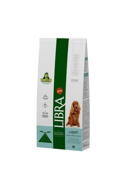 Comida para perros Libra Light en saco de 12 Kg
