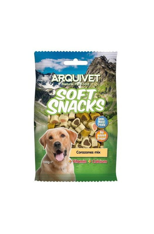 SNACK CORAZONES MIX 100gr. Arquivet - Botega Mazarol