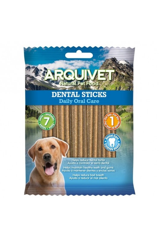 DENTAL STICKS Bolsa 7 Uds./170gr. Arquivet - Botega Mazarol