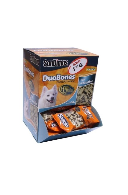 DUOBONES CORDERO Y ARROZ  60 GR. CAJA 40 UDS. - Botega Mazarol