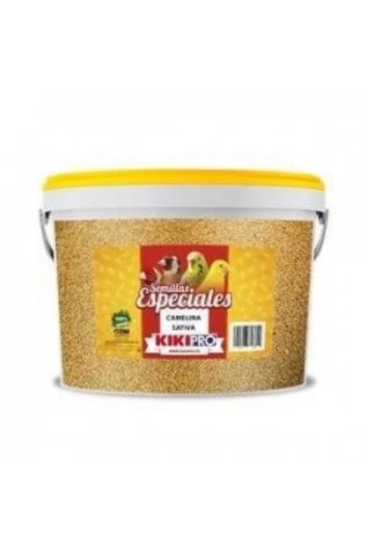 Foniopaddy Kiki Cubo 3 kg, semilla especial altamente digestible y rica en nutrientes, ideal para aves exóticas, ayudando a fortalecer el sistema inmunológico y prevenir parásitos intestinales de forma natural.