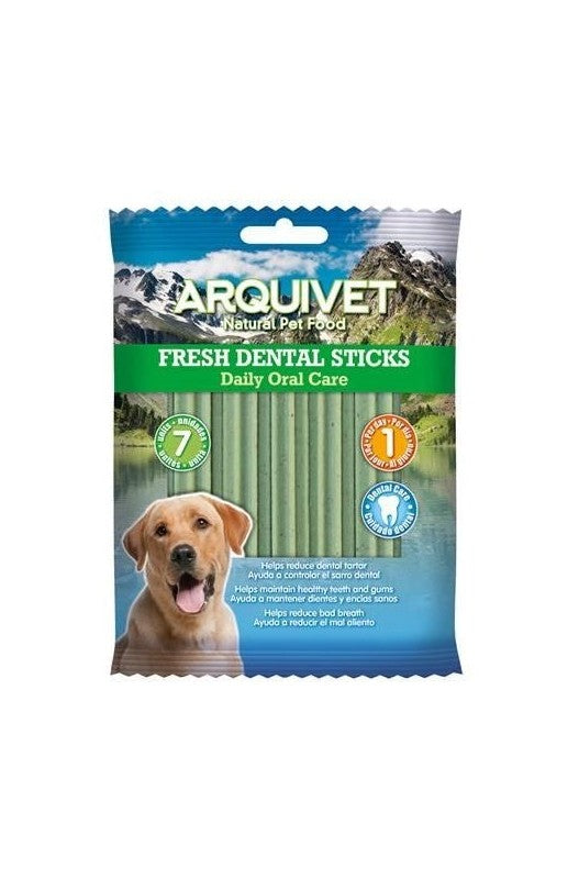 FRESH DENTAL STICKS Bolsa 7 Uds./140gr. Arquivet - Botega Mazarol